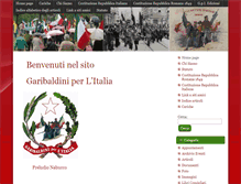 Tablet Screenshot of garibaldini.org